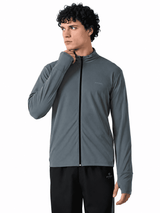 FITINC Airflow Sunscreen Jacket for Men - Dark Grey