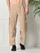 All-Purpose 6-Pocket Cargo Pants - Beige