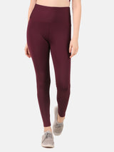 Fluid Form Tights - Wine