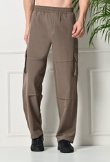 All-Purpose 6-Pocket Cargo Pants - Coffee Brown