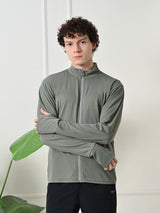 FITINC Airflow Sunscreen Jacket for Men - Olive