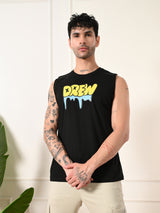 Easy-wear Drew Cotton Sando – Black