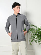 Athletic Stretch Jacket - Grey