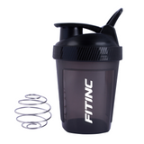 ShakePro 300ml Protein Shaker for Pre & Post Workout Mixes - Black
