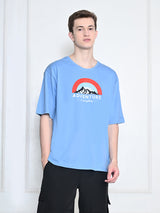 Everyday 100% Cotton Adventure T-shirt – Sky Blue