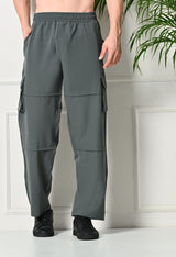 All-Purpose 6-Pocket Cargo Pants - Grey