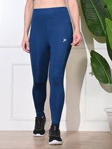 Anywear Active Stylish Gym Tights – Classic Blue