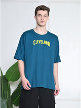 Everyday 100% Cotton Cleaveland T-shirt – Teal