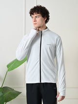 FITINC Airflow Sunscreen Jacket for Men - White