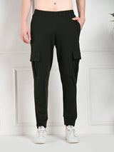 Utility Cargo Jogger with Pockets - Green