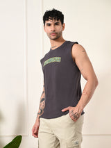 Easy-wear Seawolves Cotton Sando – Charcoal