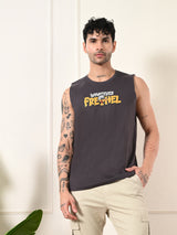 Easy-wear Whatever Cotton Sando – Charcoal