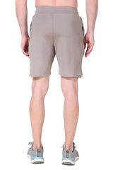 Performance Stretch Workout Shorts - Silver Mink