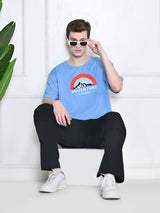 Everyday 100% Cotton Adventure T-shirt – Sky Blue