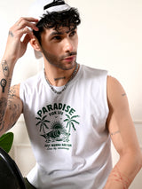 Easy-wear Paradise Cotton Sando – White