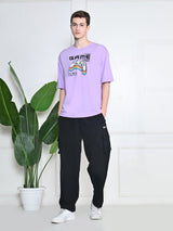 Everyday 100% Cotton Gaming T-shirt – Lavender