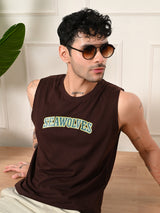Easy-wear Seawolves Cotton Sando – Coffee