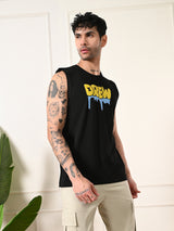 Easy-wear Drew Cotton Sando – Black