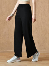 Women's Signature Cotton Flared Pant - Black