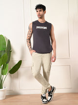 Easy-wear Brooklyn Cotton Sando – Charcoal
