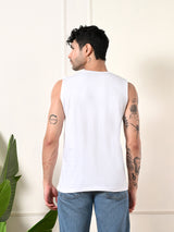 Easy-wear BrooklynUSA Cotton Sando – White