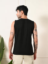 Easy-wear Brooklyn Cotton Sando – Black