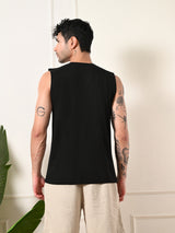 Easy-wear Absolute Cotton Sando – Black