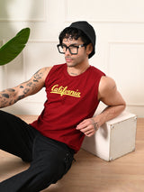 Easy-Wear California Cotton Sando – Maroon