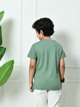 100% Cotton Playful Be Cool T-shirt – Pista Green