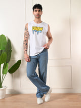 Easy-wear Drew Cotton Sando – White