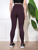 Anywear Active Stylish Gym Tights – Wine