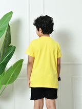 100% Cotton Playful Be Dope T-shirt – Yellow