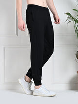 Utility Jogger with Pockets - Black