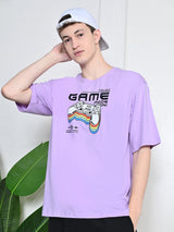 Everyday 100% Cotton Gaming T-shirt – Lavender