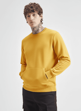 Ultra-Warm Fleece Sweatshirt - Mustard