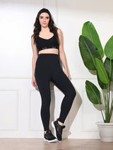 Anywear Active Stylish Gym Tights – Black