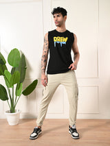 Easy-wear Drew Cotton Sando – Black