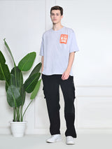 Everyday 100% Cotton War Zone T-shirt – Melange Grey