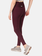 Fluid Form Tights - Wine