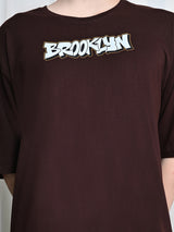 Everyday 100% Cotton Brooklyn T-shirt – Coffee