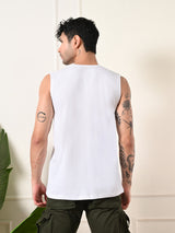 Easy-wear Paradise Cotton Sando – White
