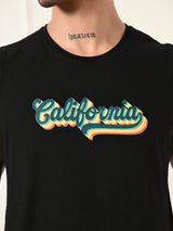 Easy-Wear California Colorful Cotton Sando – Black
