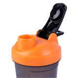 ShakePro 300ml Protein Shaker for Pre & Post Workout Mixes - Orange
