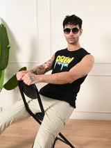 Easy-wear Drew Cotton Sando – Black