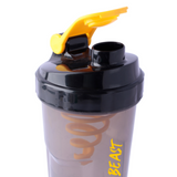 Cyclone Blender Shaker 700ml Leakproof for Protein & Preworkout - Yellow