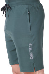 Performance Stretch Workout Shorts - Green Fozi