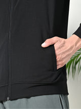 Athletic Stretch Jacket - Black