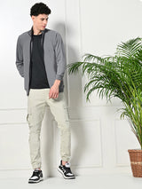 Athletic Stretch Jacket - Grey
