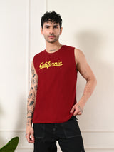 Easy-Wear California Cotton Sando – Maroon