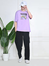 Everyday 100% Cotton Gaming T-shirt – Lavender